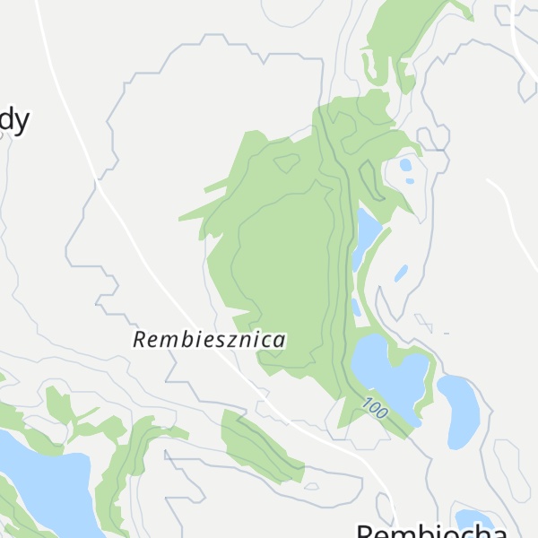 Map of Piaskowa Góra