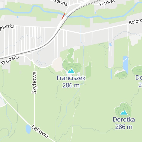 Map of Franciszek