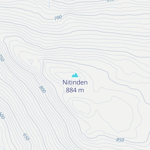 Map of Nitinden