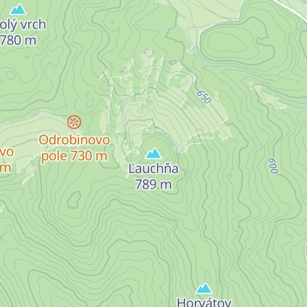 Map of Ľauchňa