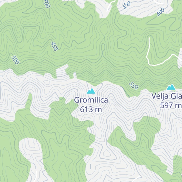 Map of Gromilica