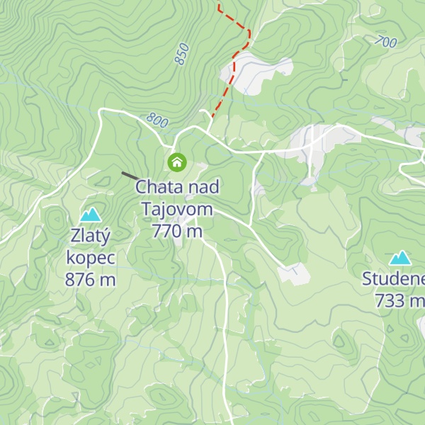 Map of Chata Junior