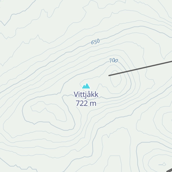 Map of Vittjåkk