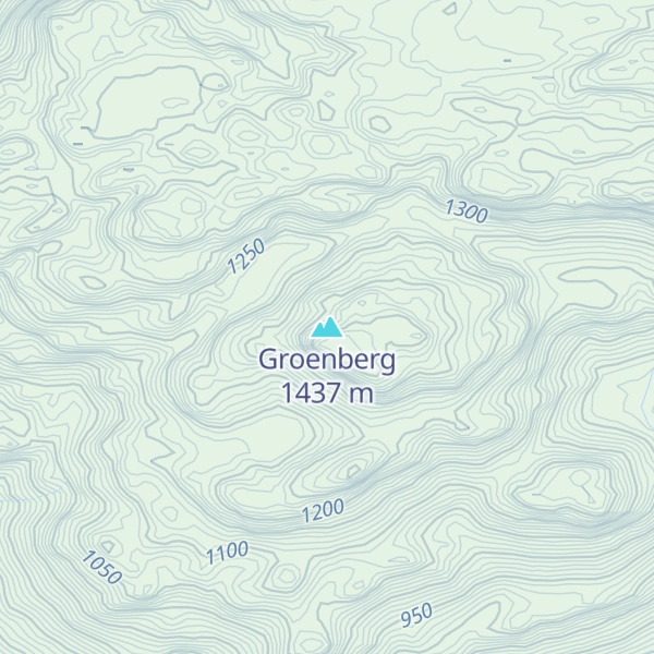 Map of Groenberg