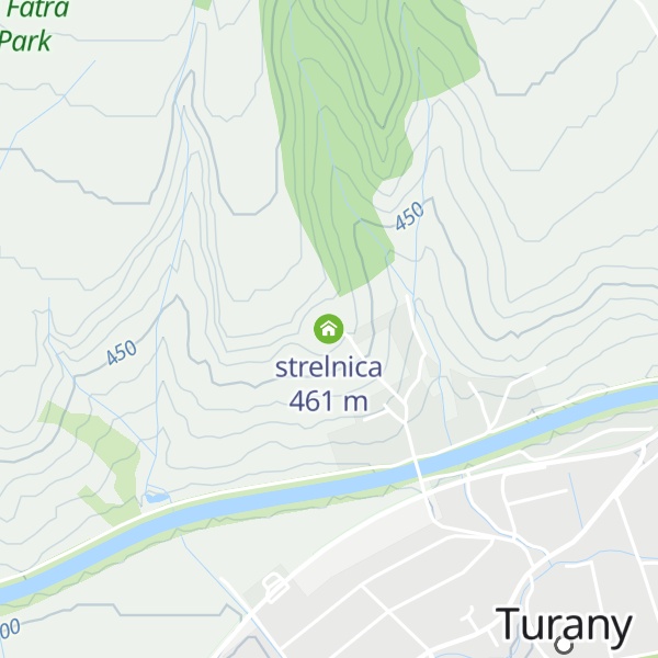 Map of strelnica