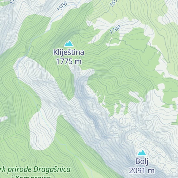 Map of Izmećaj