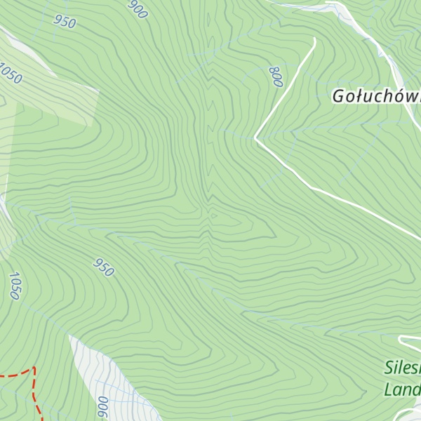 Map of Chata pod Barańskim Groniem
