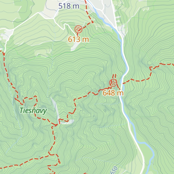 Map of Mních
