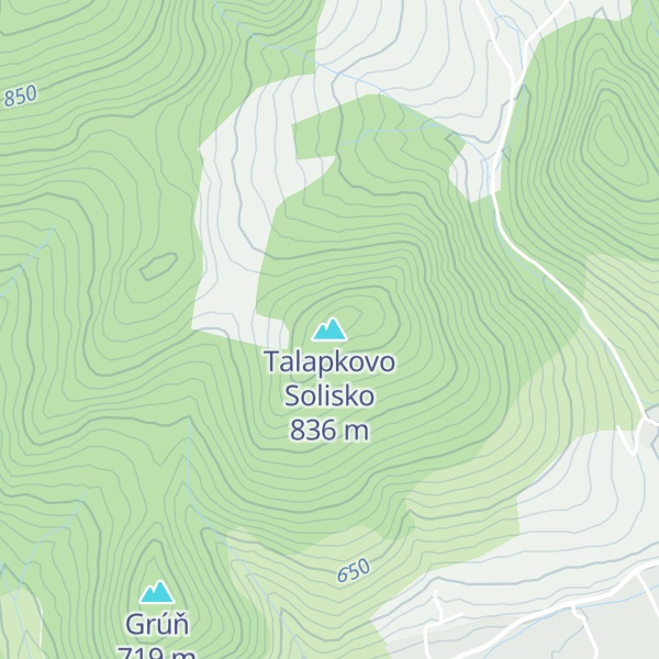 Map of Talapkovo Solisko