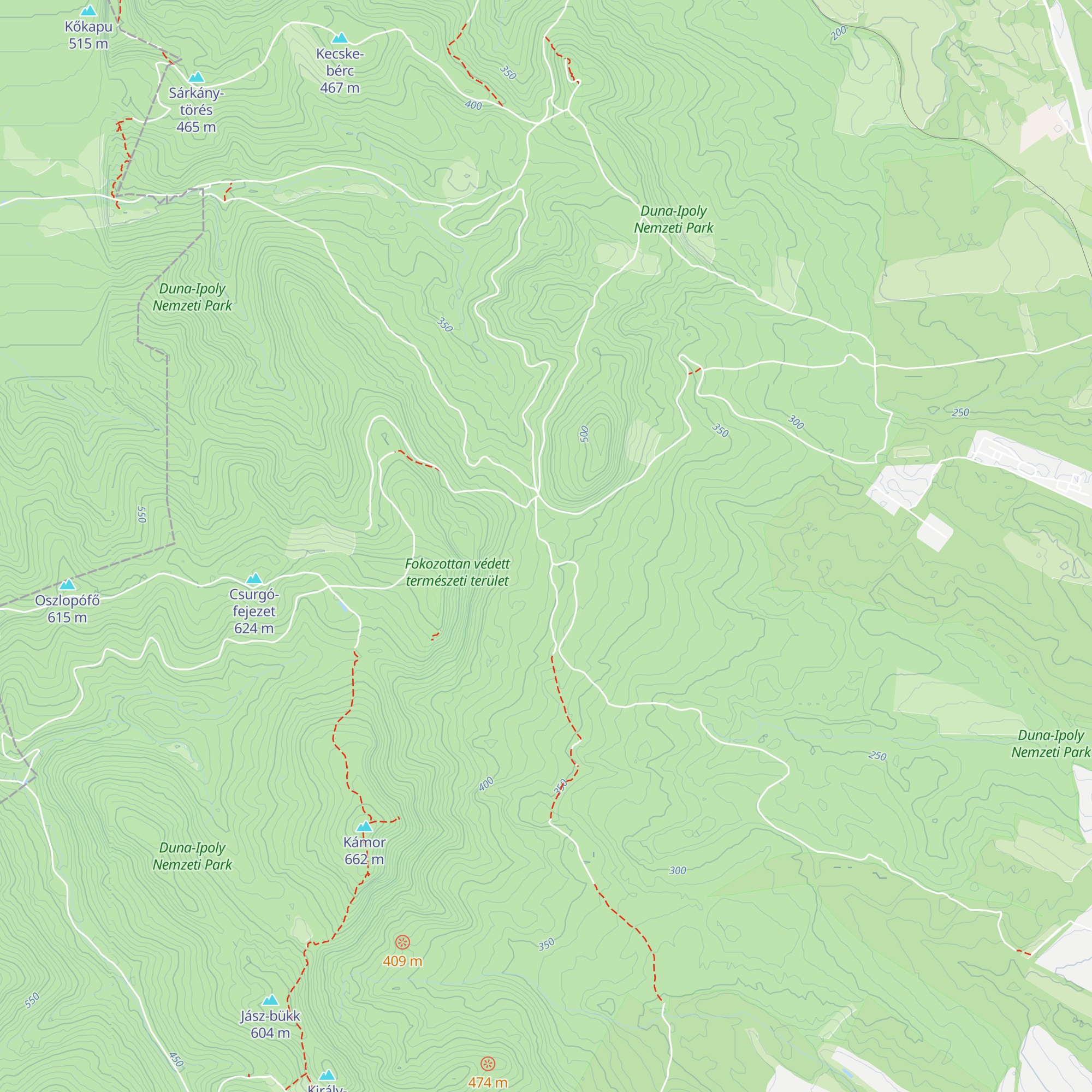 Pénzásási turistaház map