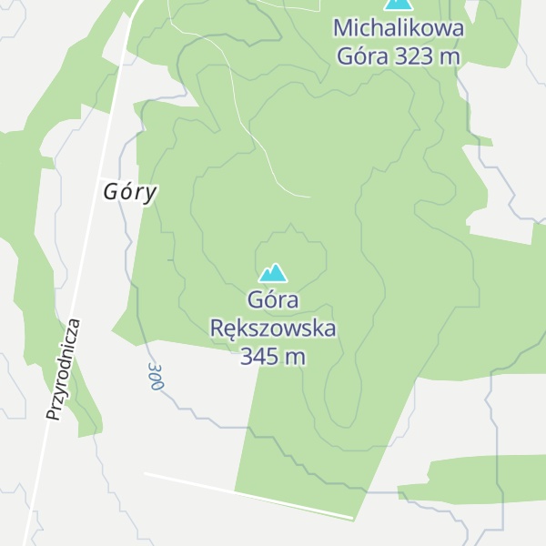 Map of Góra Rększowska