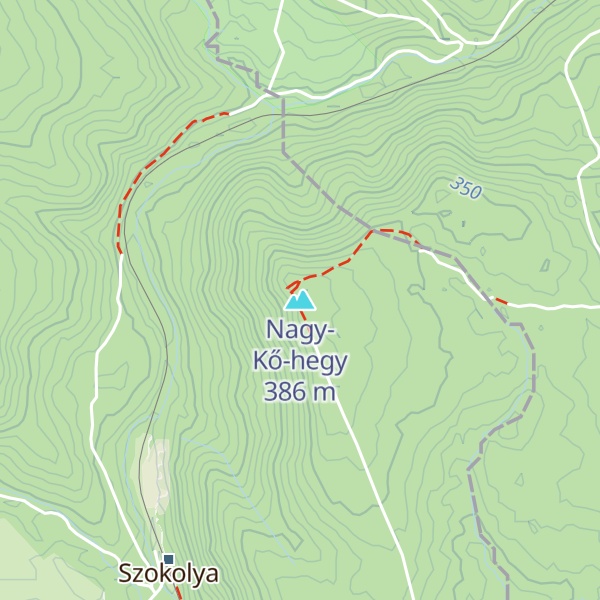 Map of Nagy-Kő-hegy
