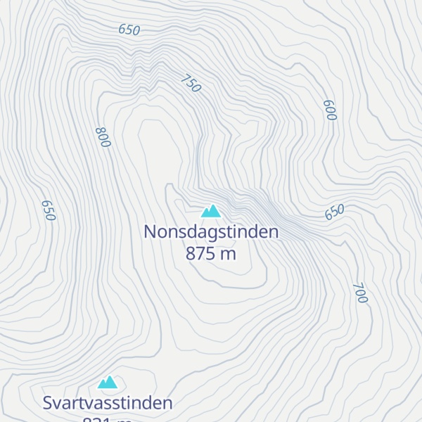 Map of Nonsdagstinden