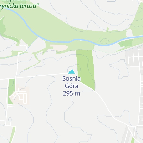 Map of Sośnia Góra
