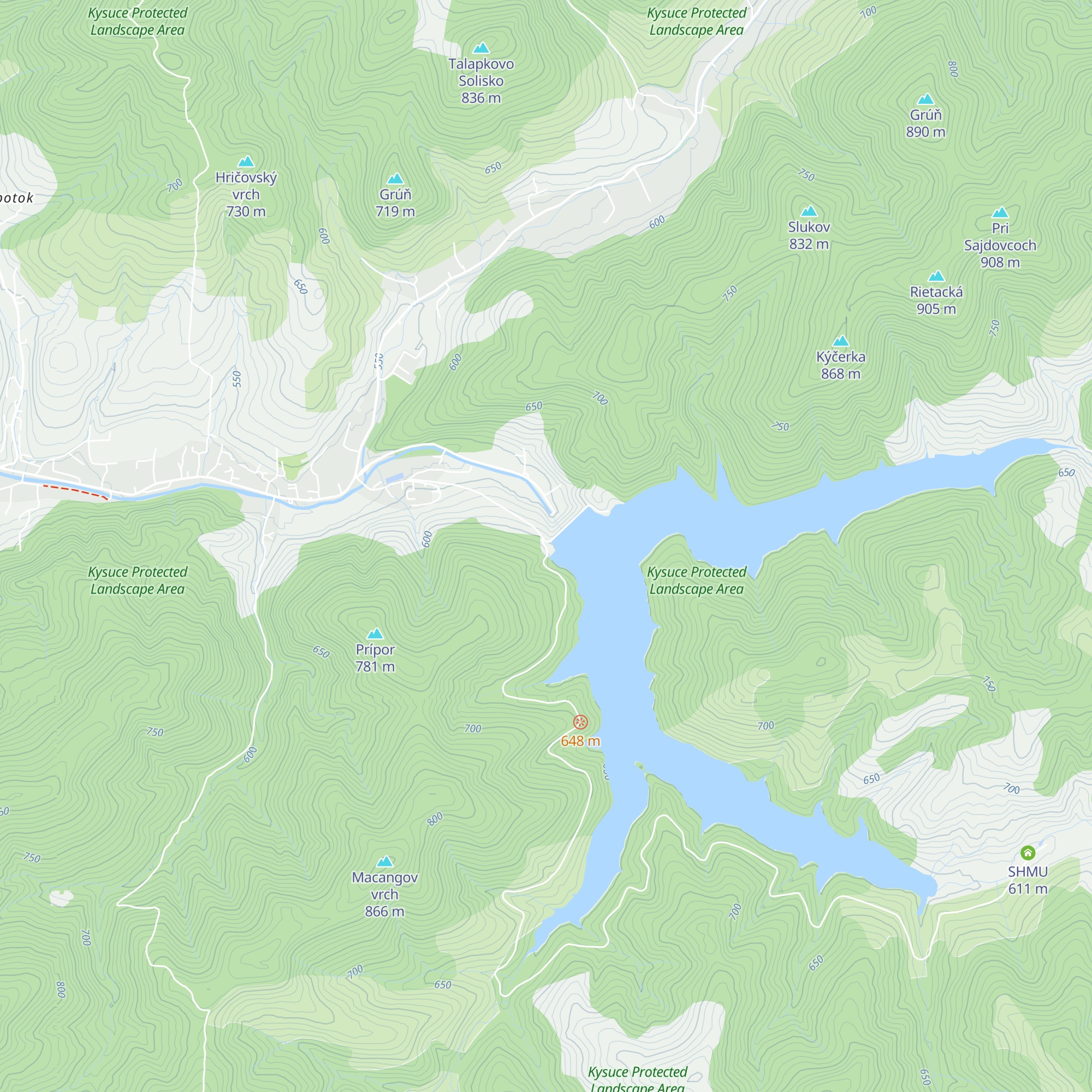 SBS map