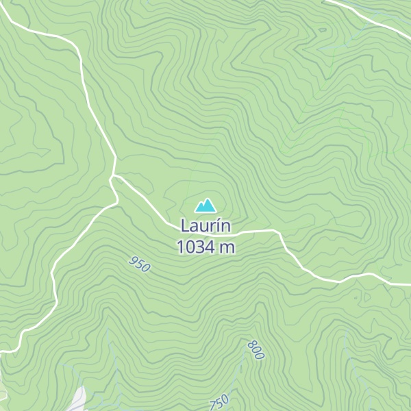 Map of Laurín