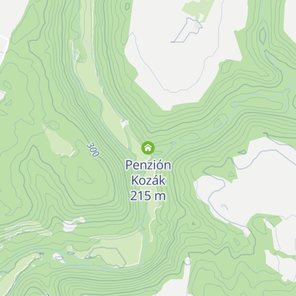 Map of Penzión Kozák