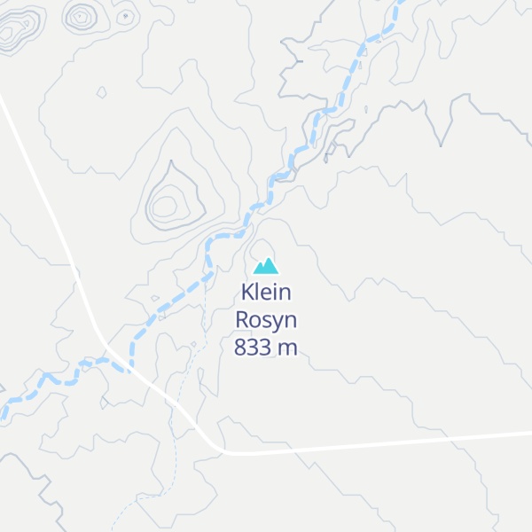 Map of Klein Rosyn