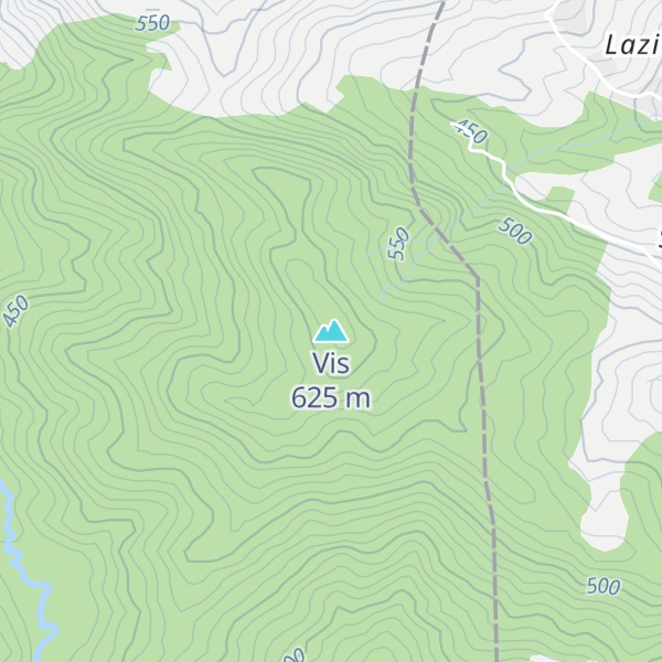 Map of Vis