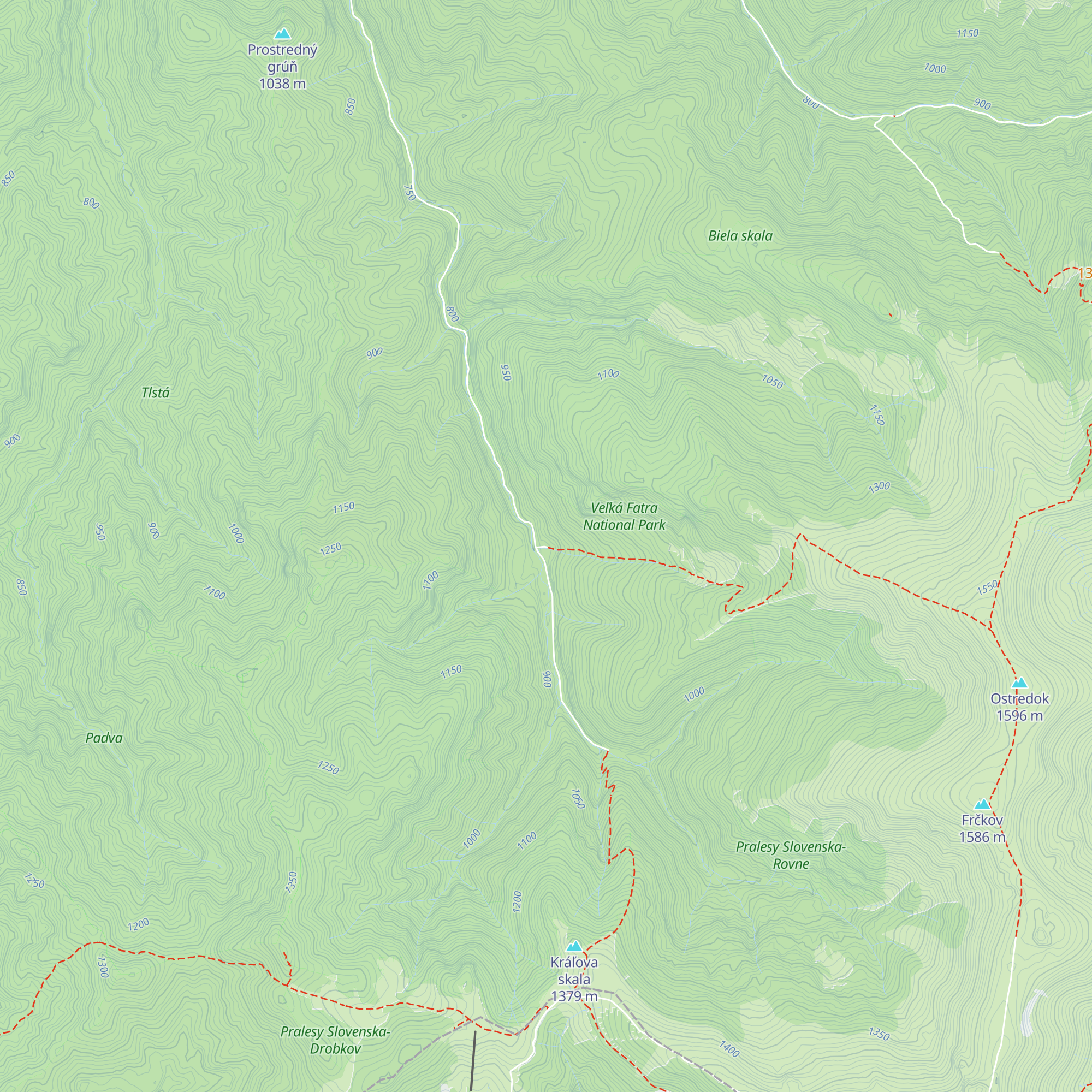 Chata Drobkov map