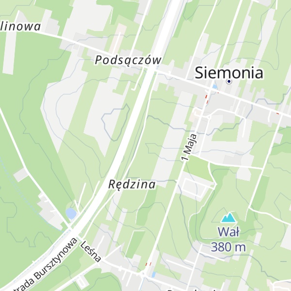 Map of Rędzina