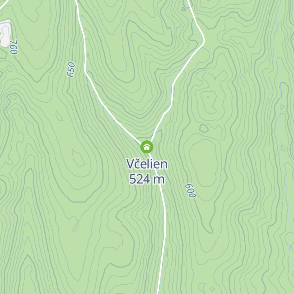 Map of Včelien
