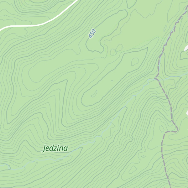 Map of Jedzina