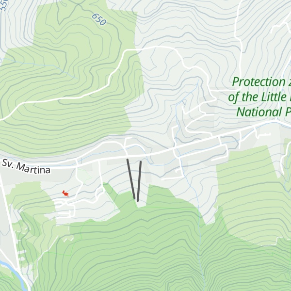 Map of Chata Berešík
