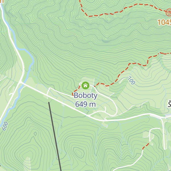 Map of Boboty