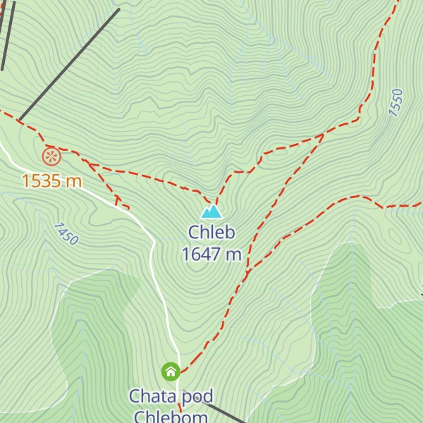 Map of Chleb