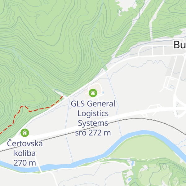 Map of GLS General Logistics Systems sro