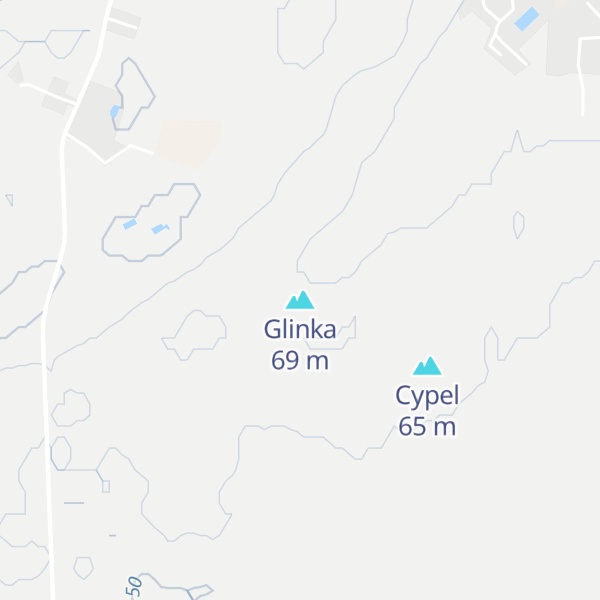 Map of Glinka