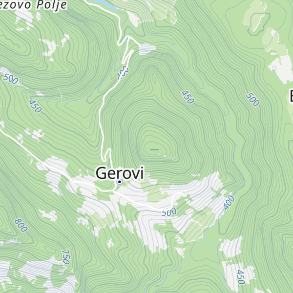 Map of Rađevac
