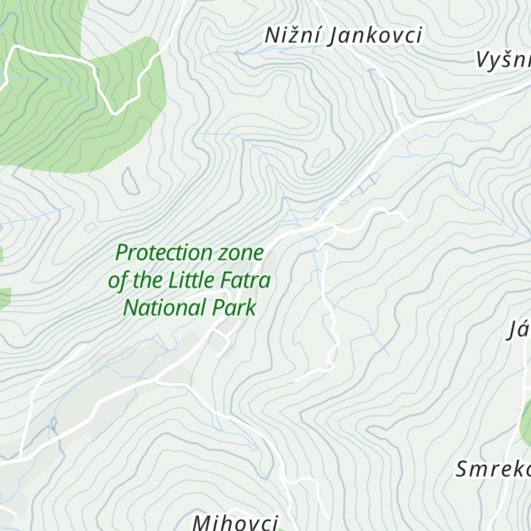 Map of Chata Uhorčík