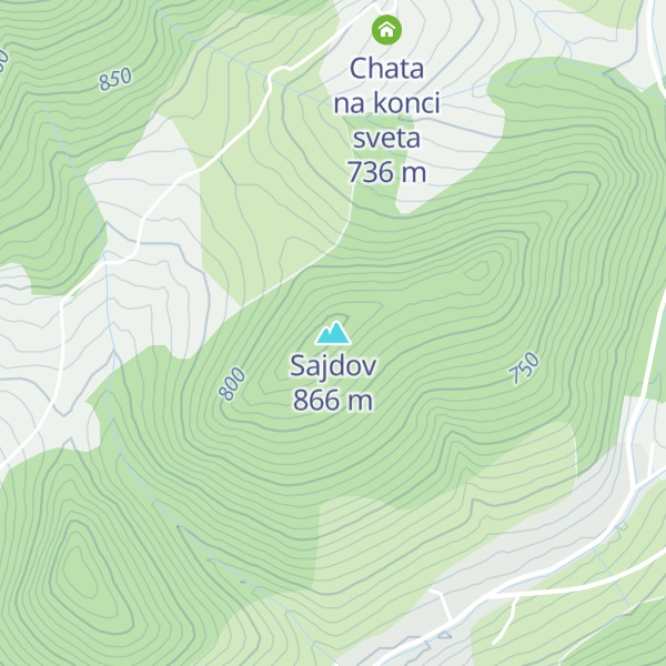 Map of Sajdov