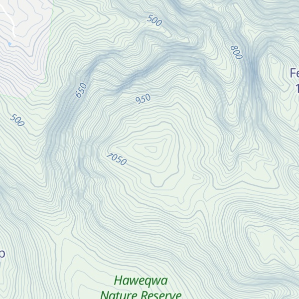 Map of Middagberg