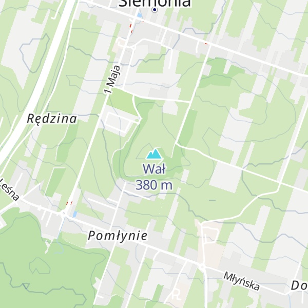 Map of Wał