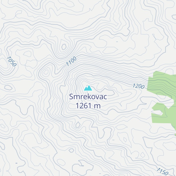 Map of Smrekovac