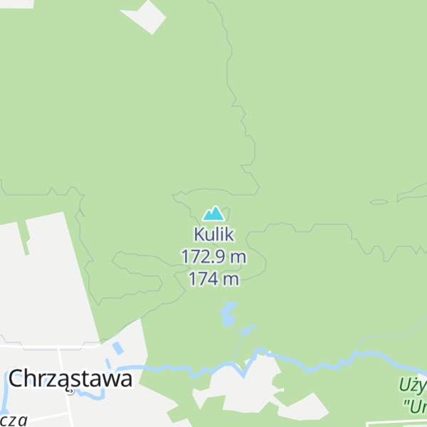 Map of Kulik 172.9 m