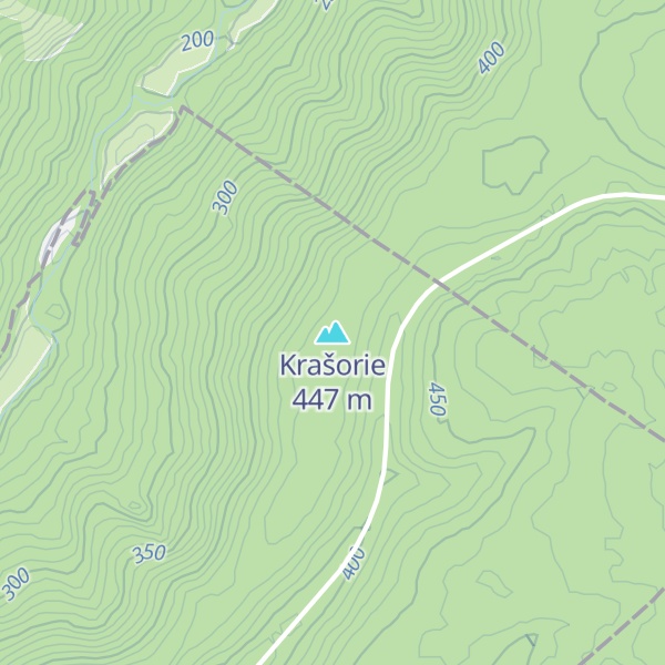 Map of Krašorie