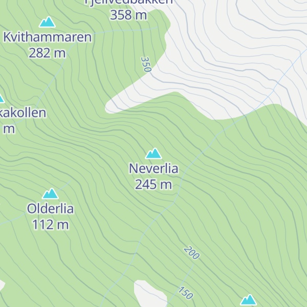 Map of Neverlia