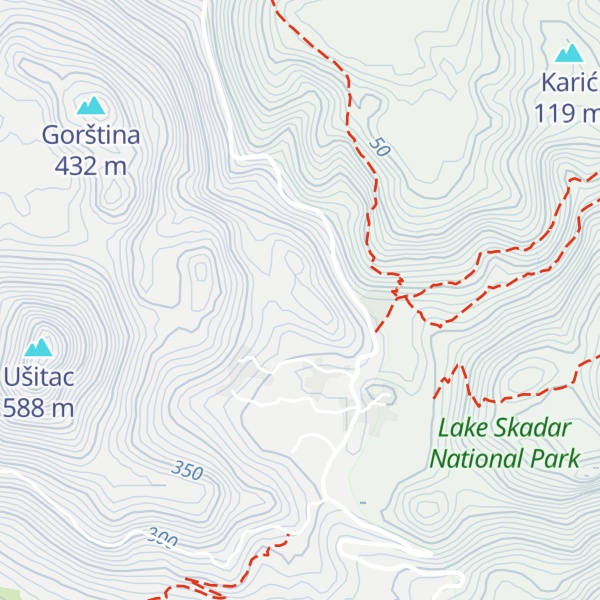 Map of Rastovica