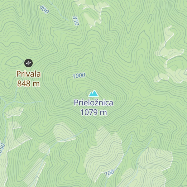 Map of Prieložnica