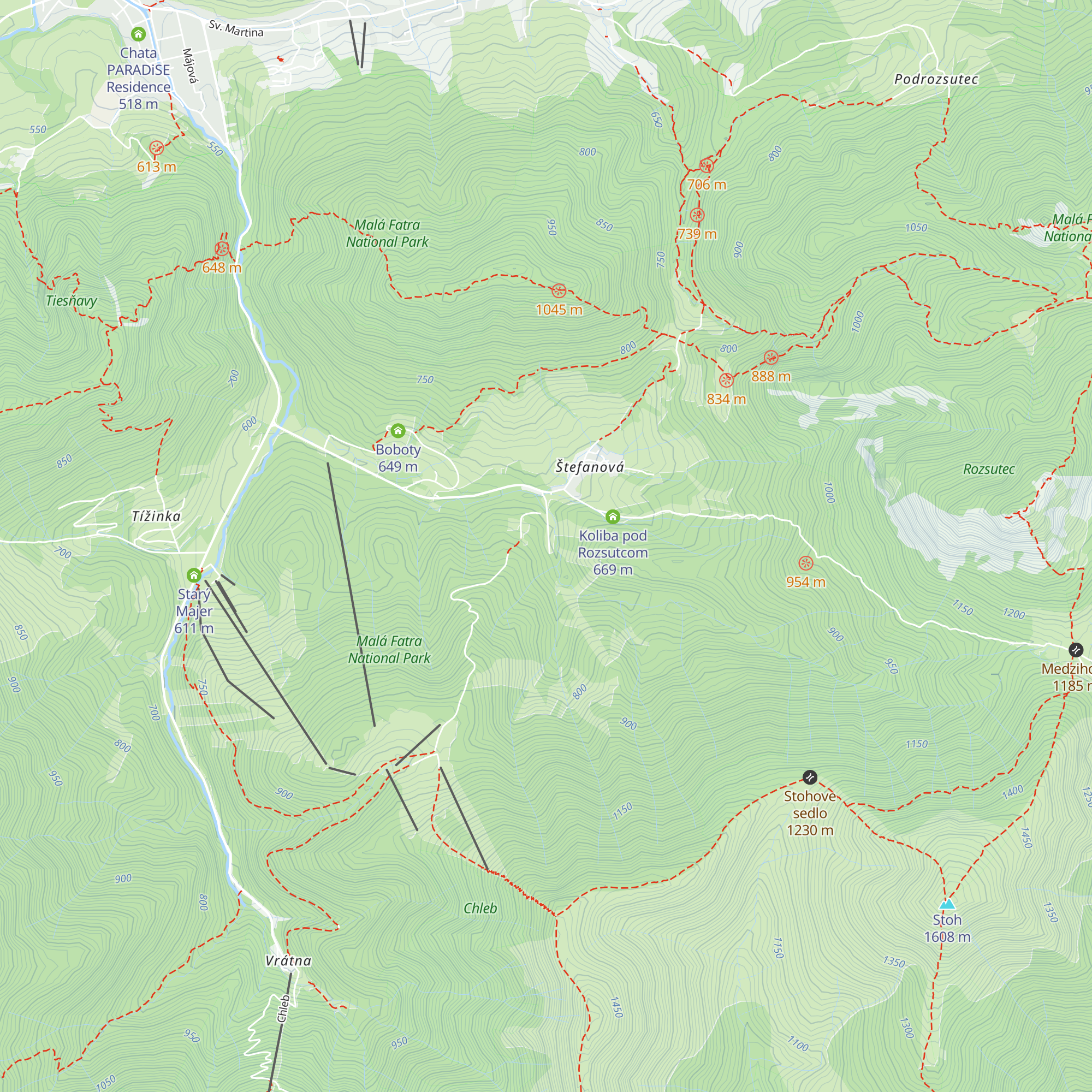 Chata vo Vyhnanej map