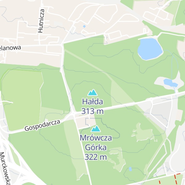 Map of Hałda