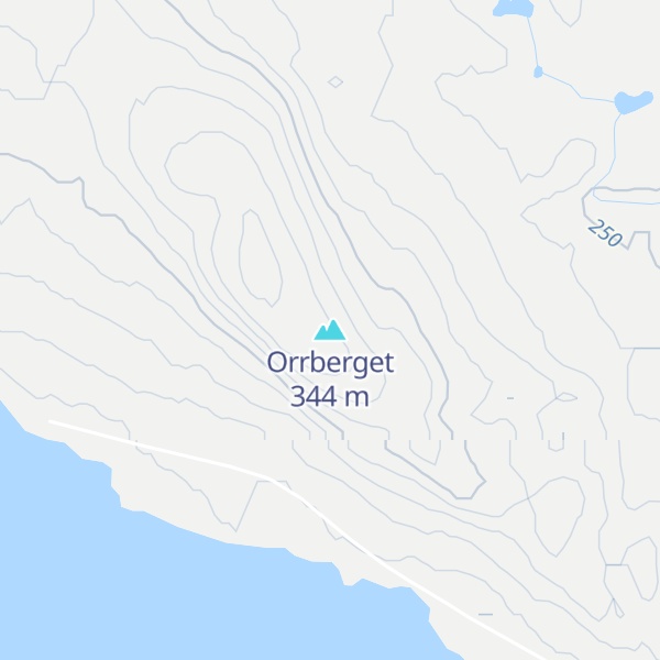 Map of Orrberget