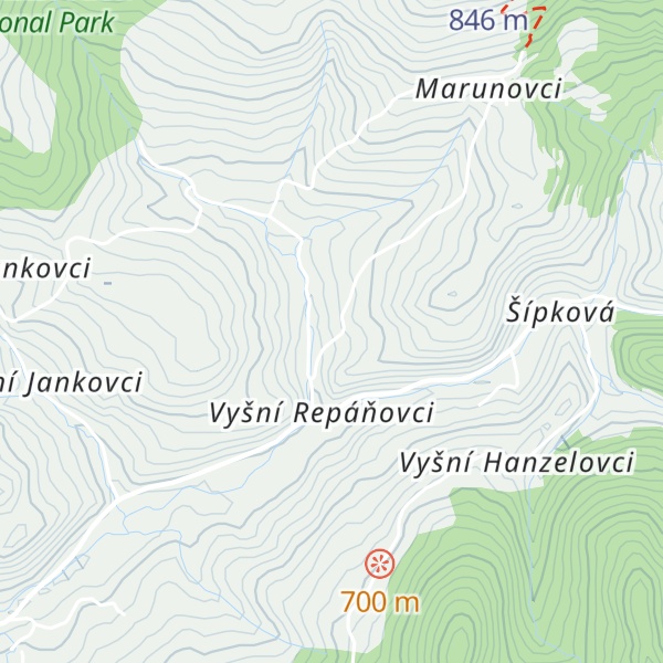 Map of Chata Ivanka