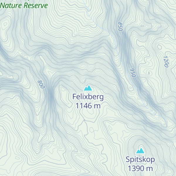 Map of Felixberg