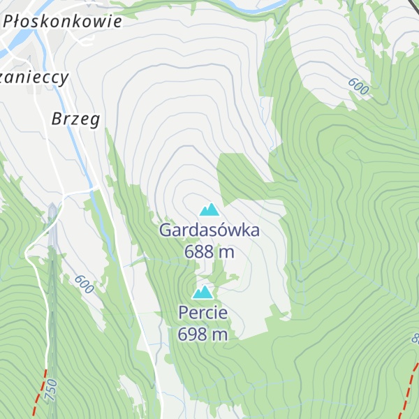 Map of Gardasówka