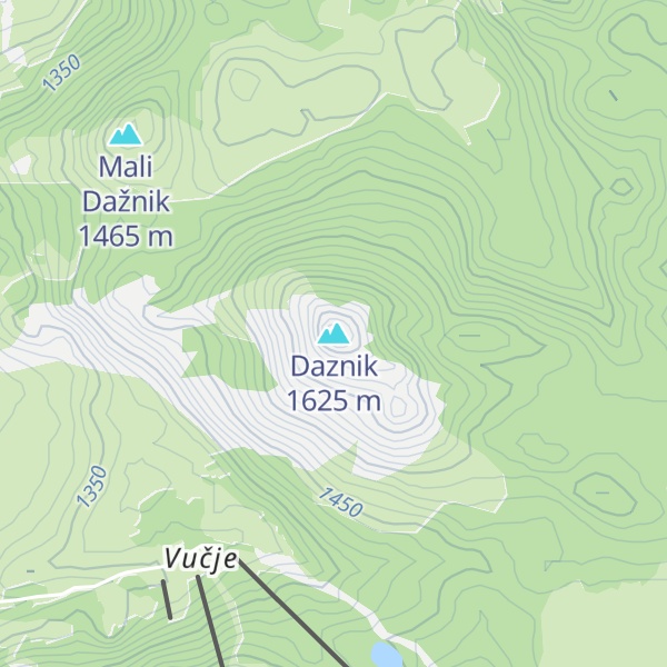 Map of Daznik